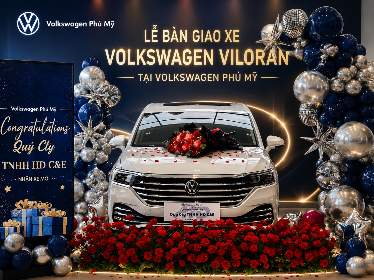Lễ gia xe Volkswagen Viloran