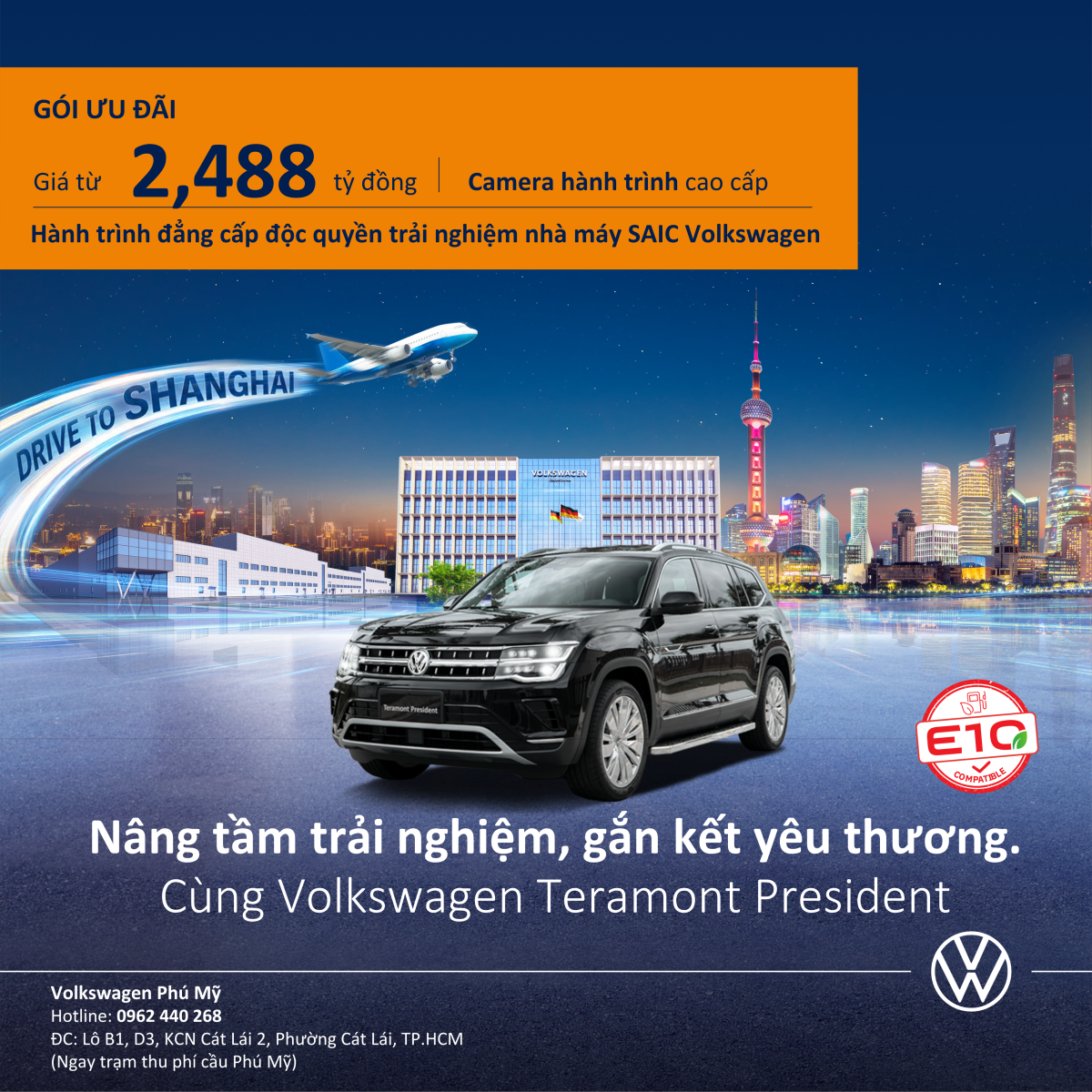 Giá xe Volkswagen Teramont President