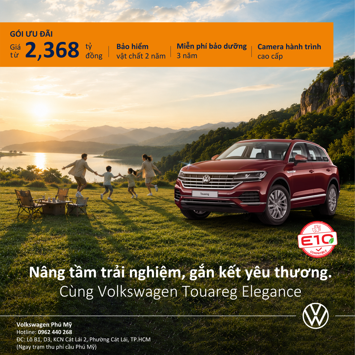 Giá xe Volkswagen Touareg Elegence