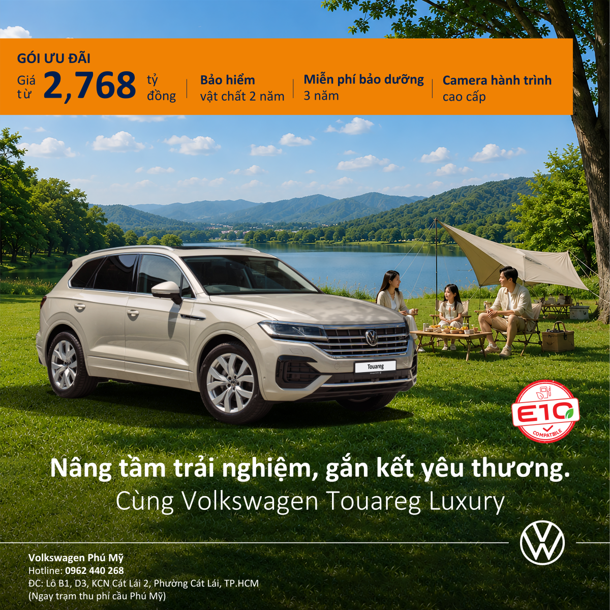 Giá xe Volkswagen Touareg Luxury