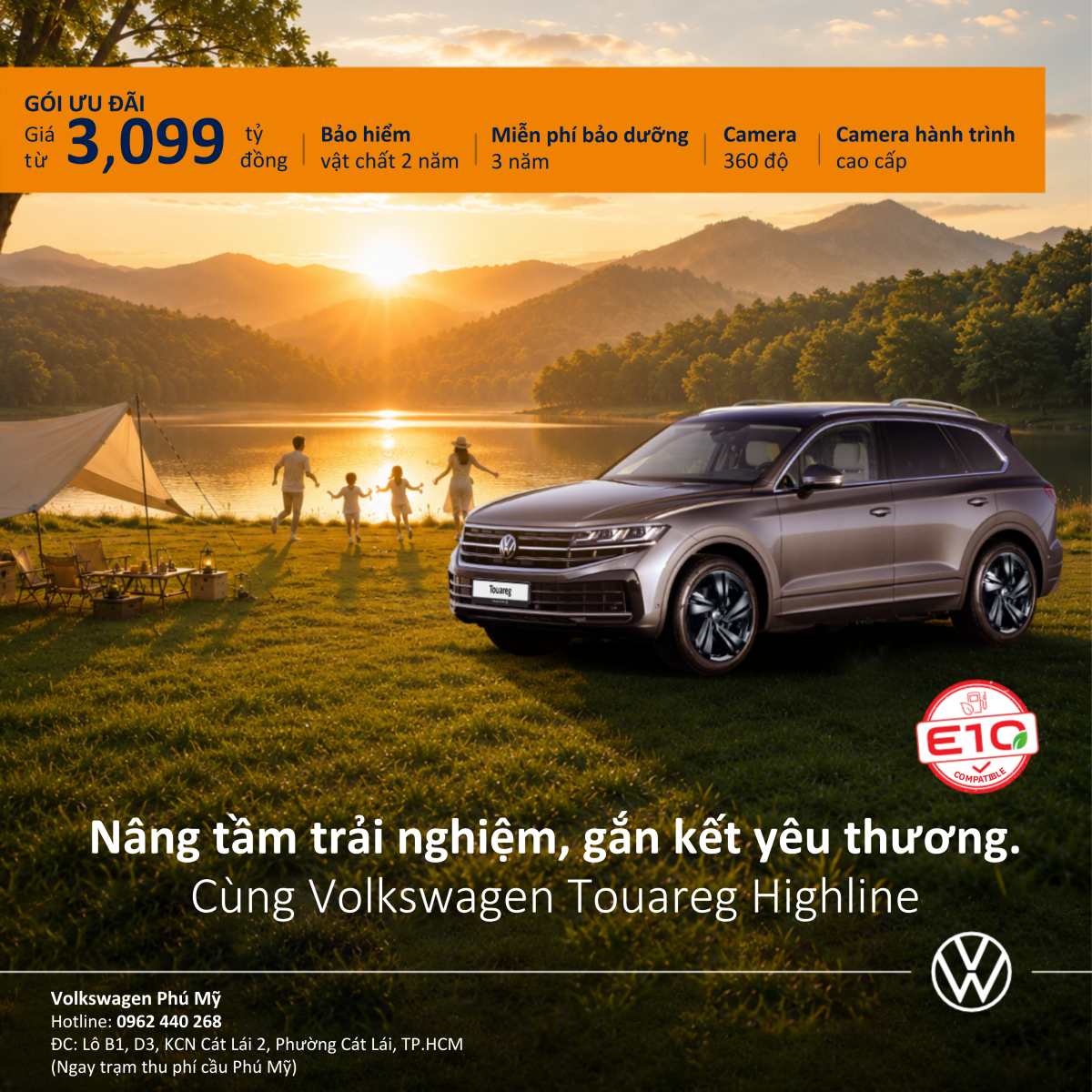 Giá xe Volkswagen Touareg Highline