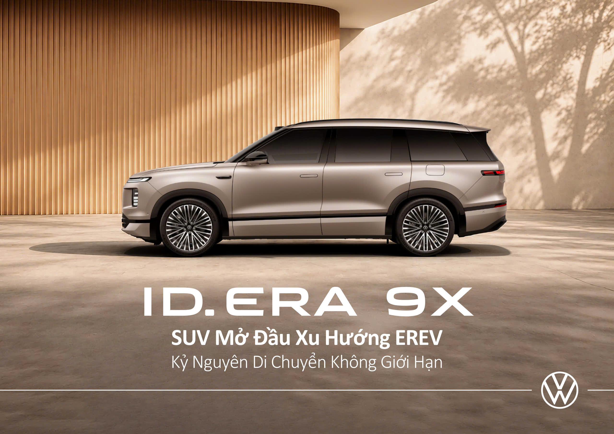 Volkswagen ID ERA 9X – SUV Mở Đầu Xu Hướng EREV