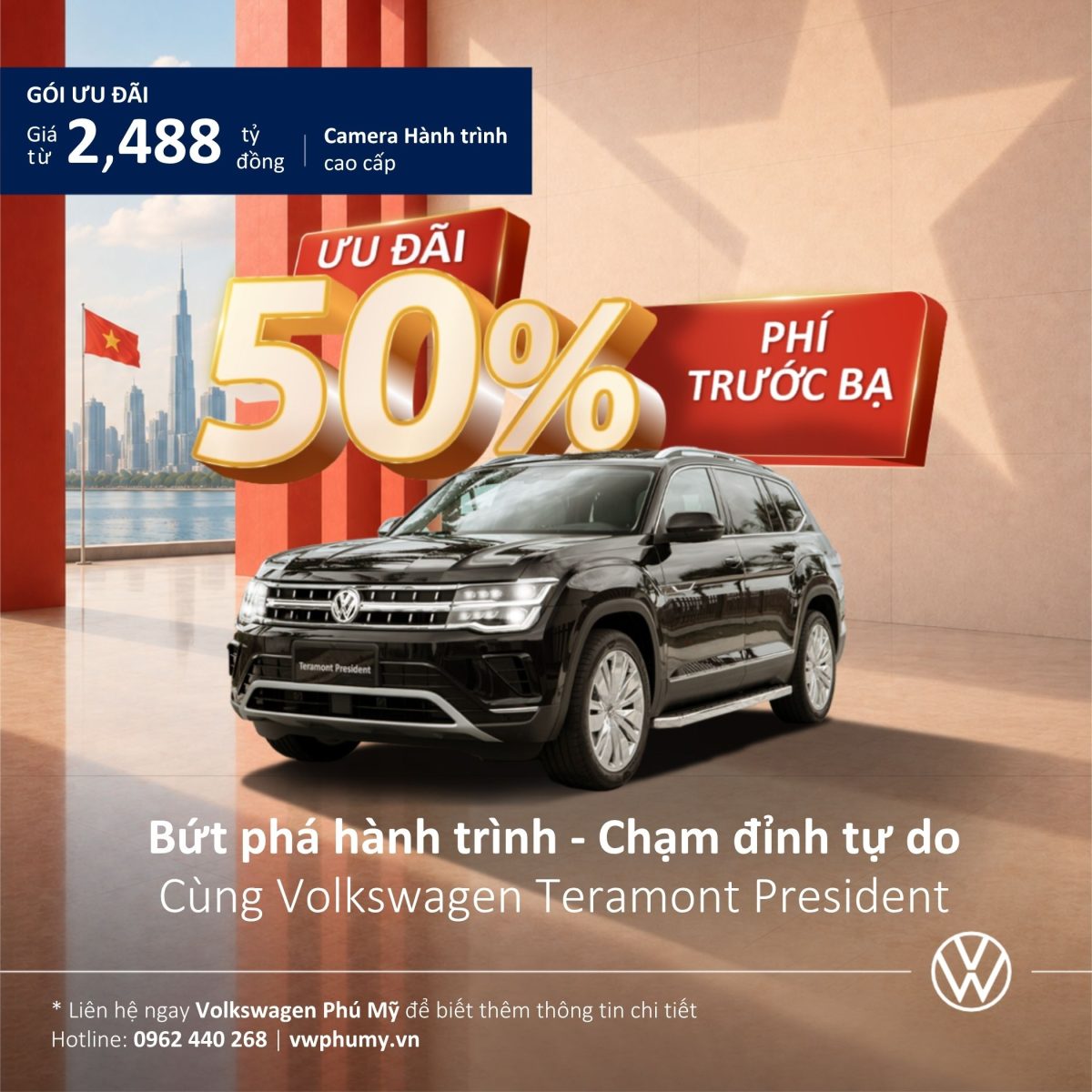 Khuyến Mãi Volkswagen Tháng 9/2026 Mới Nhất | Giá Xe & Ưu Đãi Volkswagen Phú Mỹ 7 Khuyến mãi Volkswagen tháng 9/2026