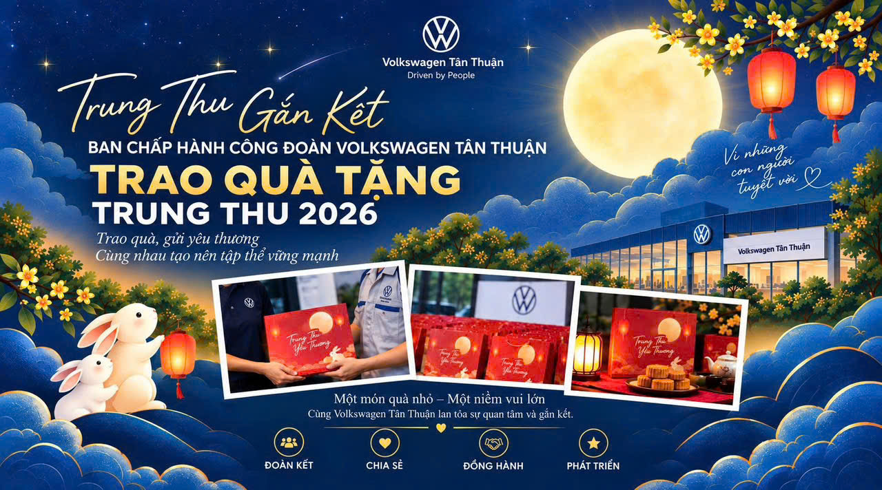 Trung Thu Gắn Kết, Trao Quà Yêu Thương 2026 | Volkswagen Phú Mỹ